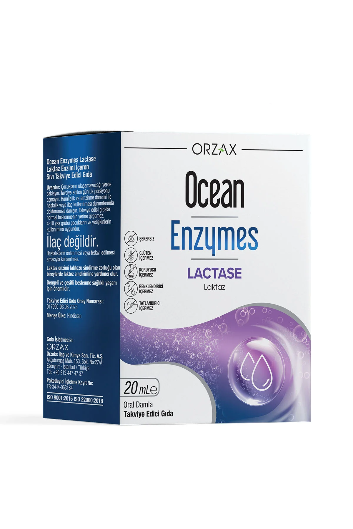 Enzymes Lactase Damla 20 ml