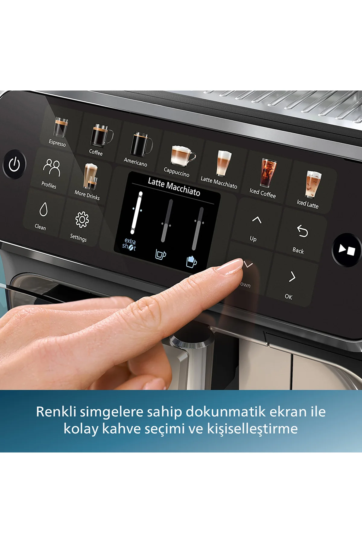 EP5547/90 Tam Otomatik Espresso ve Kahve Makinesi