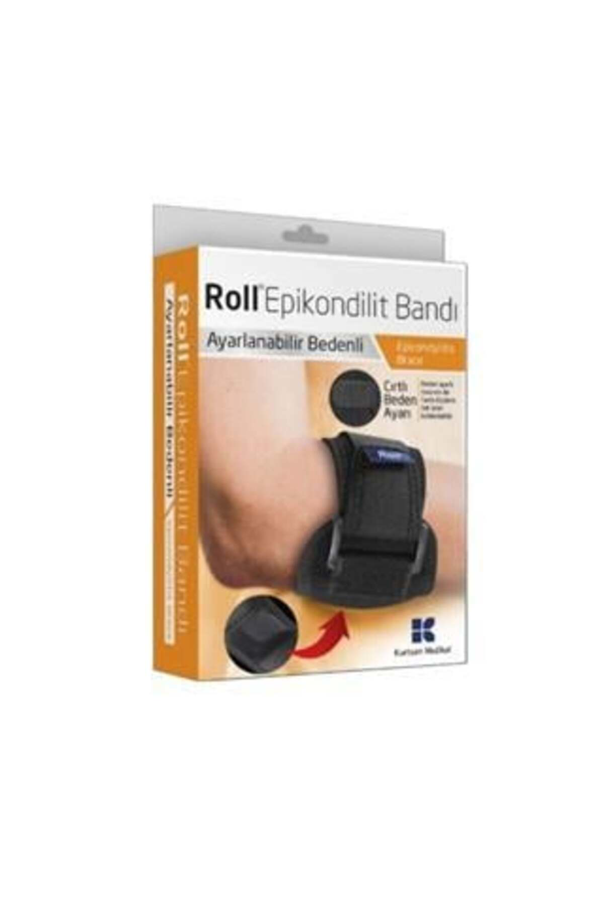 Roll Epikondilit Bandı Ayarlanabilir Bedenli