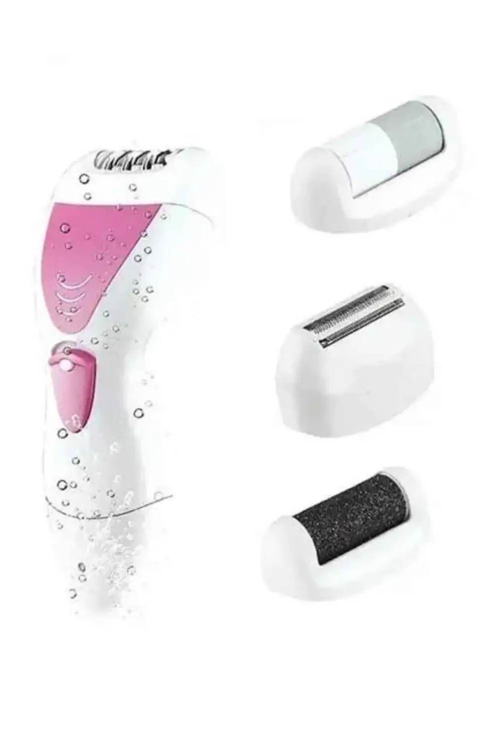 Epilatör Cihazı Epilasyon Aleti Çoklu Başlık Seçeneği Ayak Törpüs