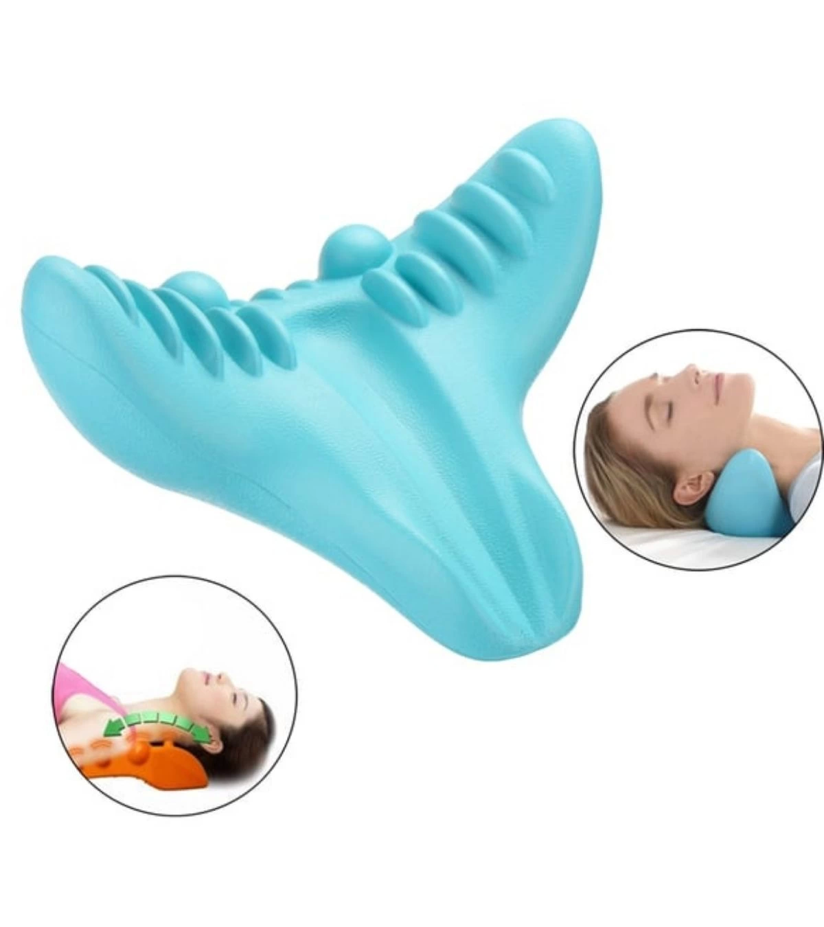 Epilons Ergonomik Boyun Masajı Yastığı – Servikal Traksiyon Deste