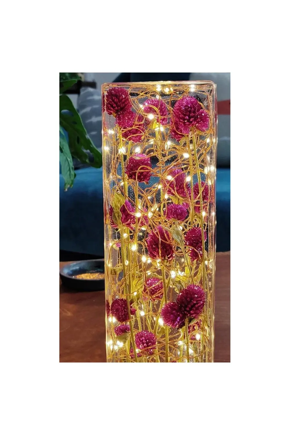 Epoksi Dekoratif Günışığı Pilli Peri Led 10 Metre