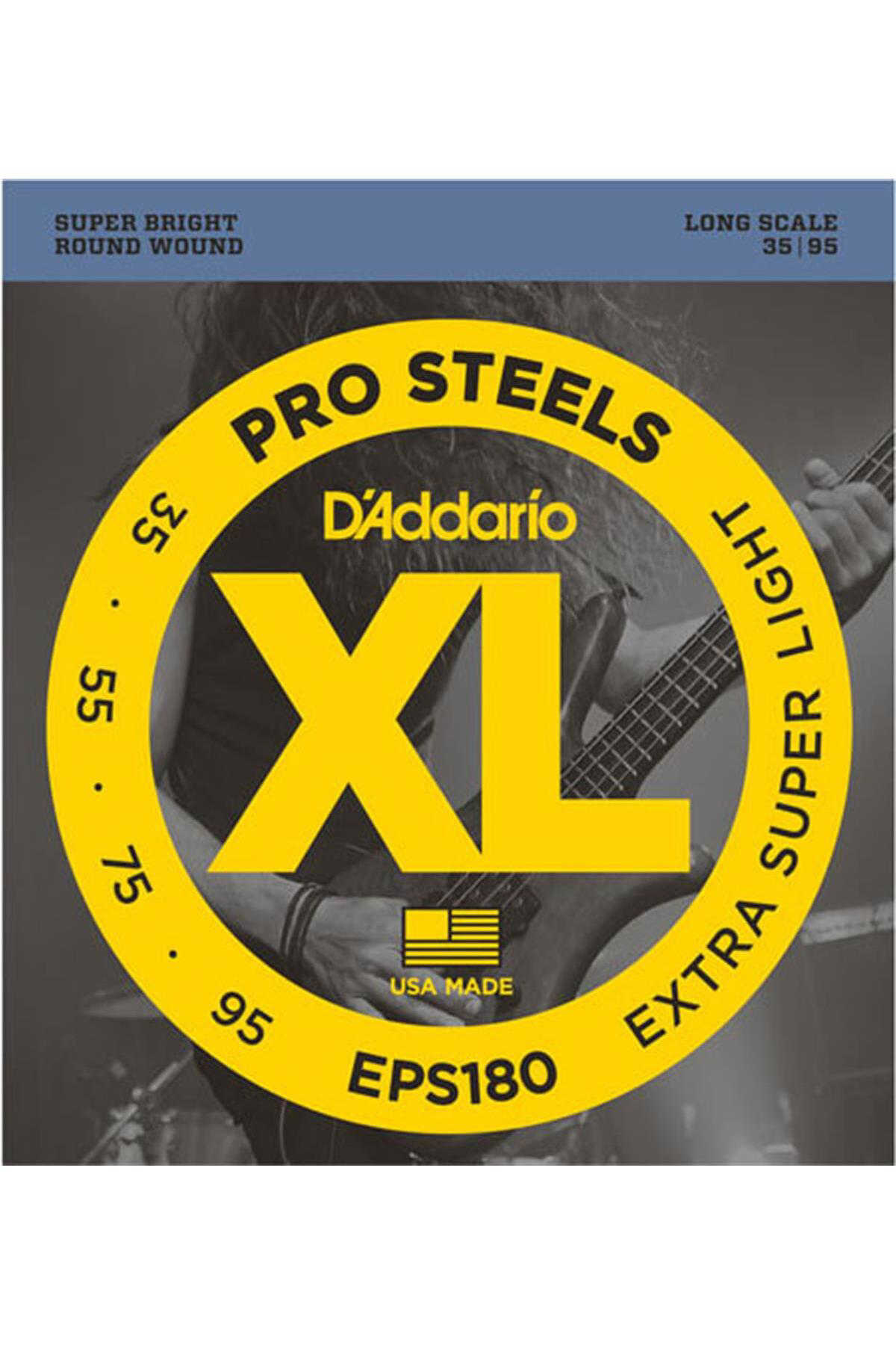 Daddario Eps180 Bas Gitar Teli ( (35-95)