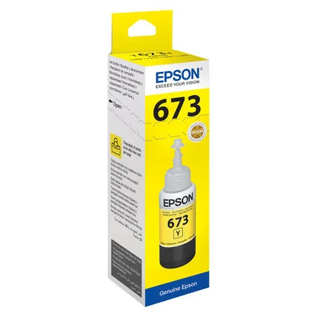 EPSON 673 Y SARI ORJİNAL MÜREKKEP L800/805/810/850/1800