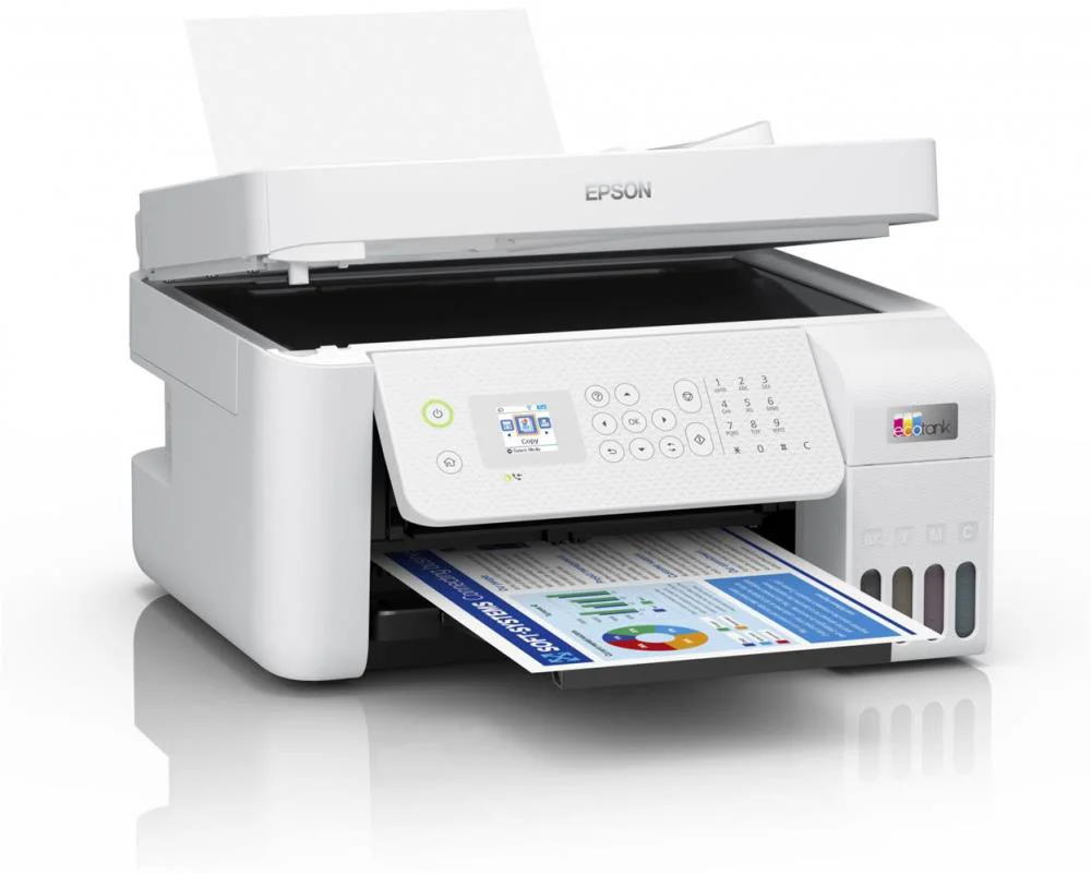 Epson L5296 MEAF Yazıcı-Tarayıcı-Fotokopi-Faks Renkli Mürekkep Ta
