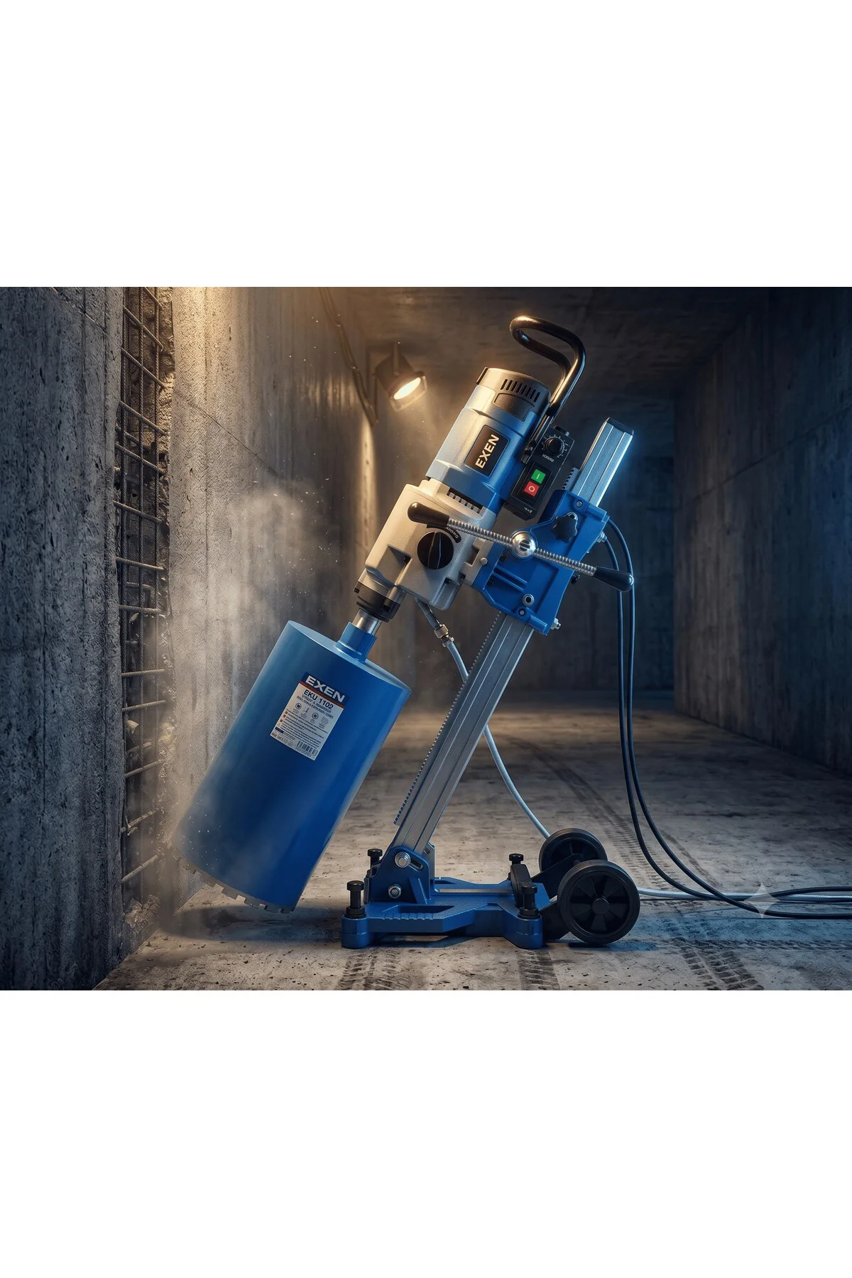 EPT 4500 A 4350 W Açılı Sehpa Karot Makinesi