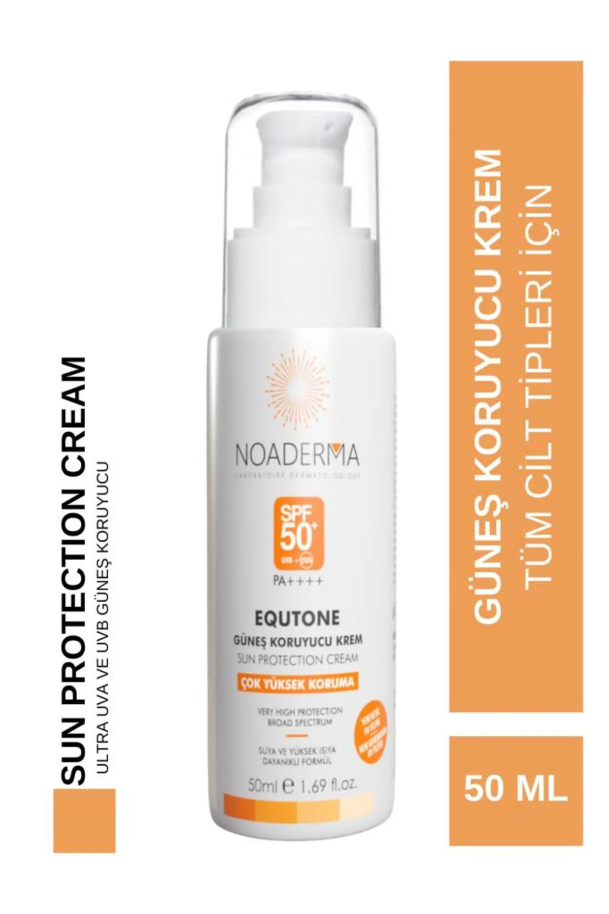Equtone Leke Karşıtı Güneş Koruyucu Yeni Nesil Filtreli SPF50+ Kr