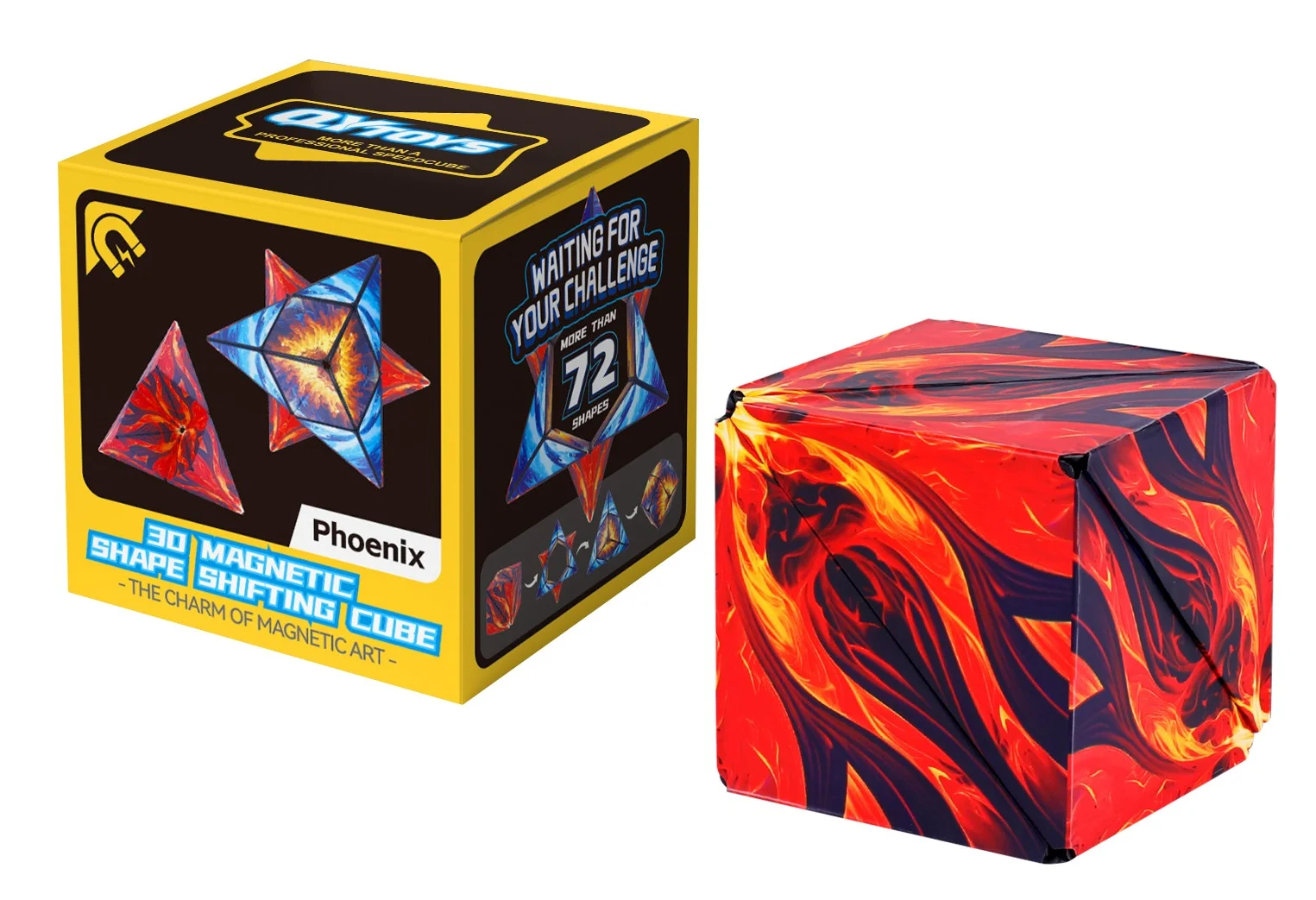 EQY10021 QY 3D MAGNETİC SHAPE SHİFTİNG CUBE PHOENİX Fiyatı, Yorumları ve Özellikleri