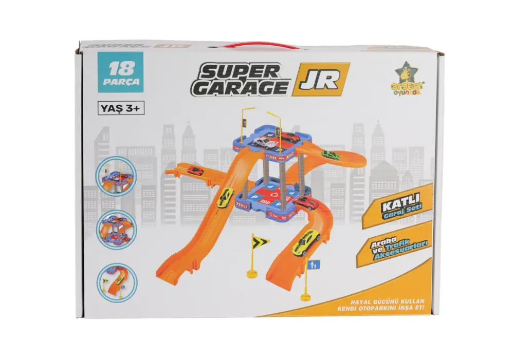 ER-200 SÜPER GARAGE JR OTOPARK SET ER-200 SÜPER GARAGE JR OTOPARK SET