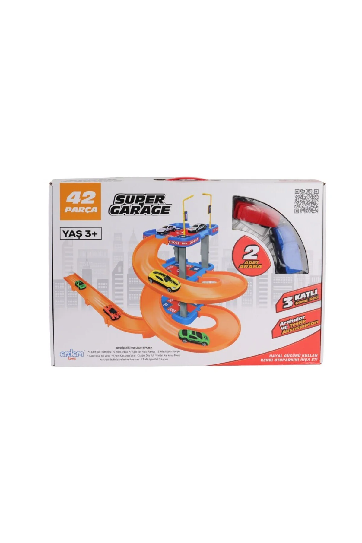ER-201 SÜPER GARAGE OTOPARK SET