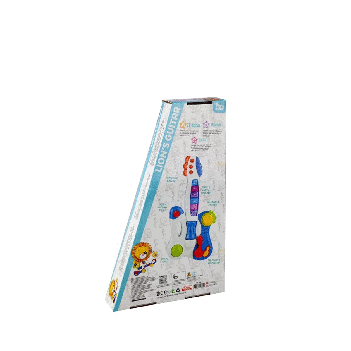 ER-206 NİNİ BABY GİTAR LİON IŞIKLI SESLİ MÜZİKLİ Fiyatı, Yorumları ve Özellikleri