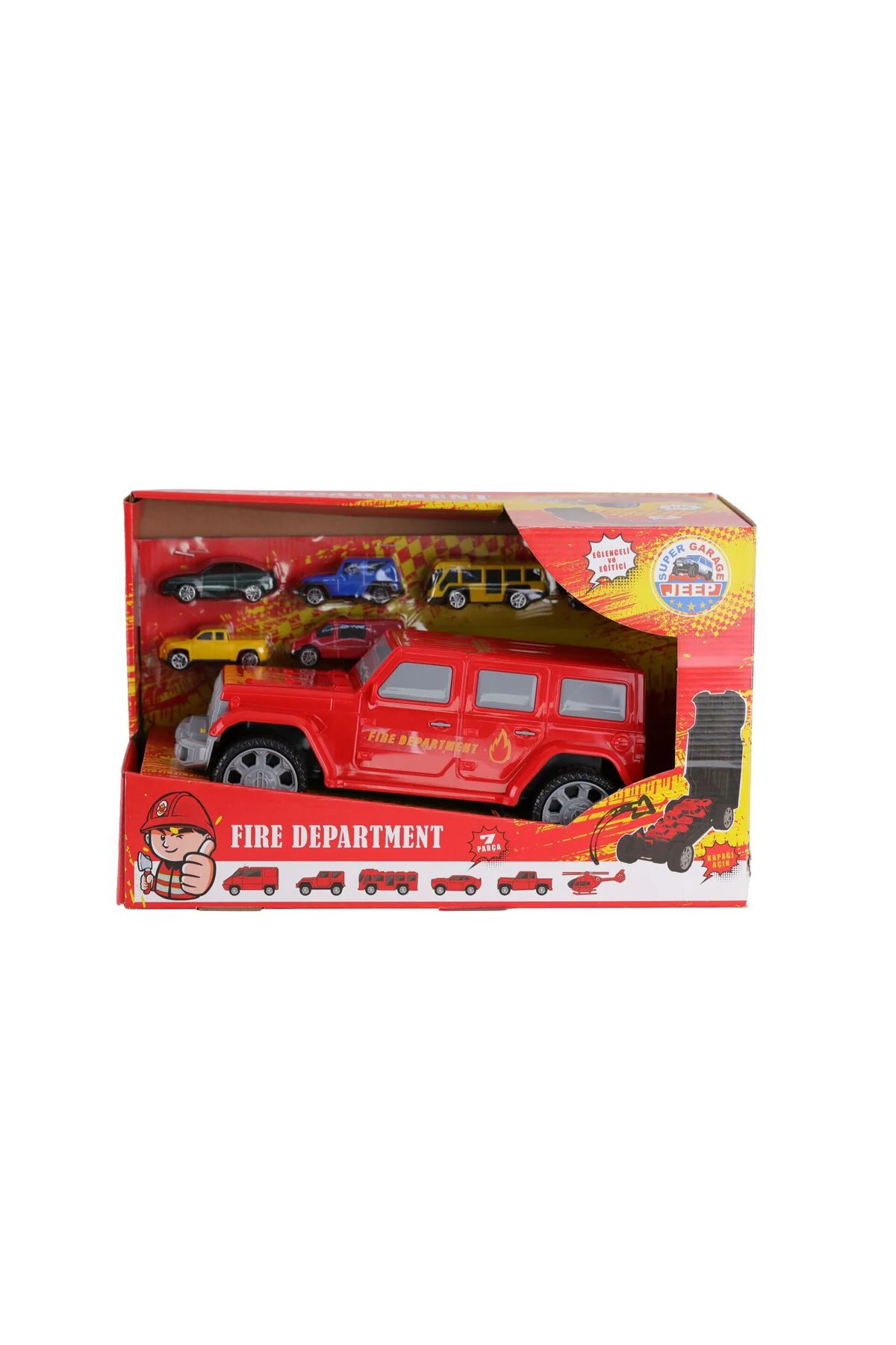 ER-210 SÜPER GARAGE JEEP İTFAİYE