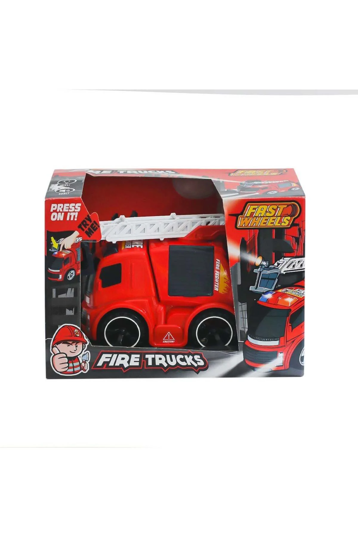 Er-243 Fast Wheels İtfaiye Kamyonu-Erdem Oyuncak