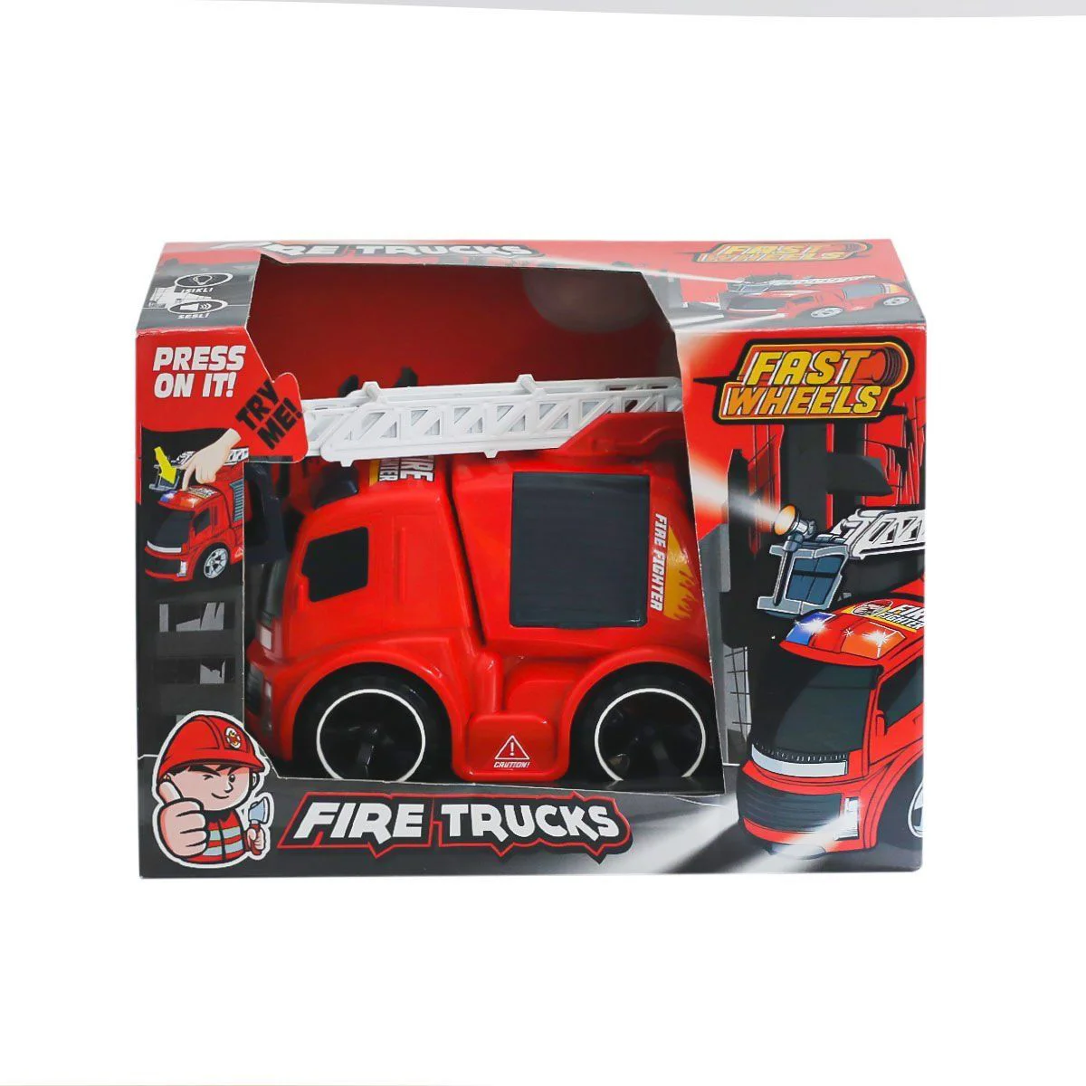 ER-243 Fast Wheels İtfaiye Kamyonu -Erdem Oyuncak Fiyatı, Yorumları ve Özellikleri