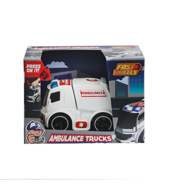 Erdem Oyuncak Er-247 Fast Wheels Ambulans