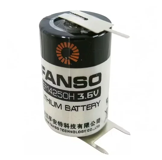 ER14250H 3.6V 1/2AA Kısa Lityum Pil - 3 PIN