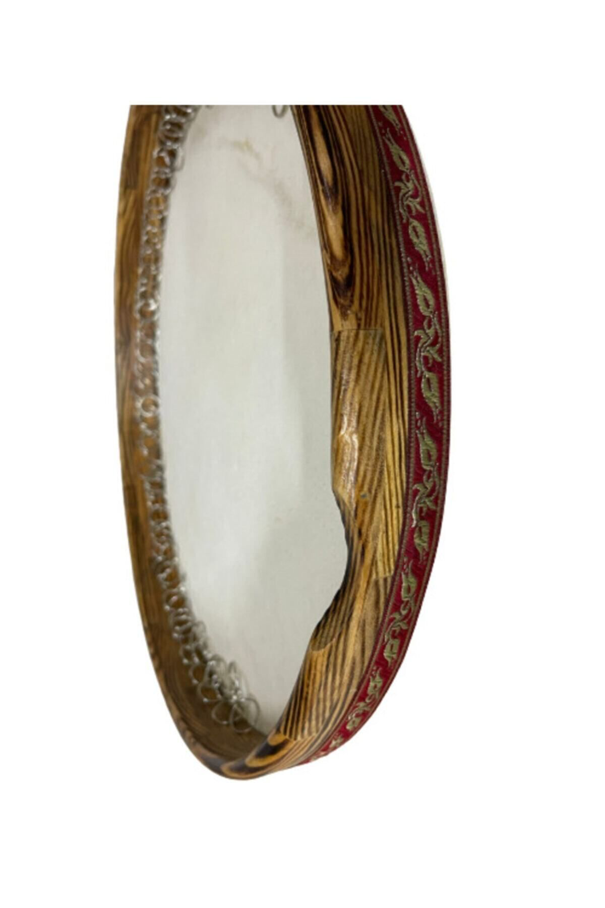 Erbane Bendir Hayvan Derili Halkalı Ceviz Kasnak 50 Cm