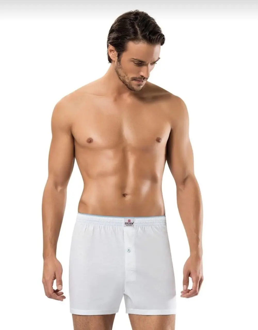 ERDEM 1400 ERKEK PENYE DÜZ RENK BOXER 12 ADET
