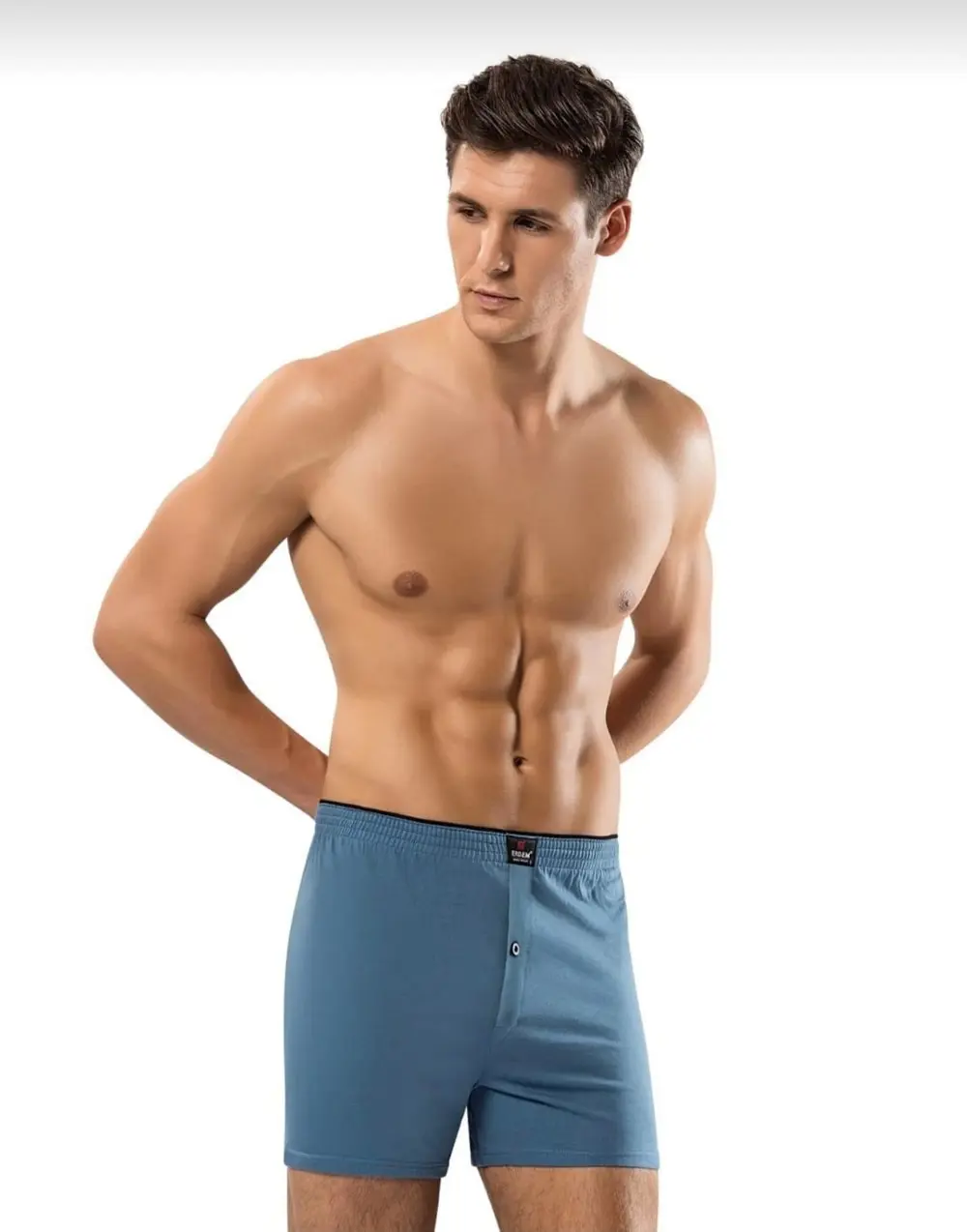 ERDEM 1400 ERKEK PENYE DÜZ RENK BOXER TEKLİ ERDEM 1400 ERKEK PENYE DÜZ RENK BOXER TEKLİ