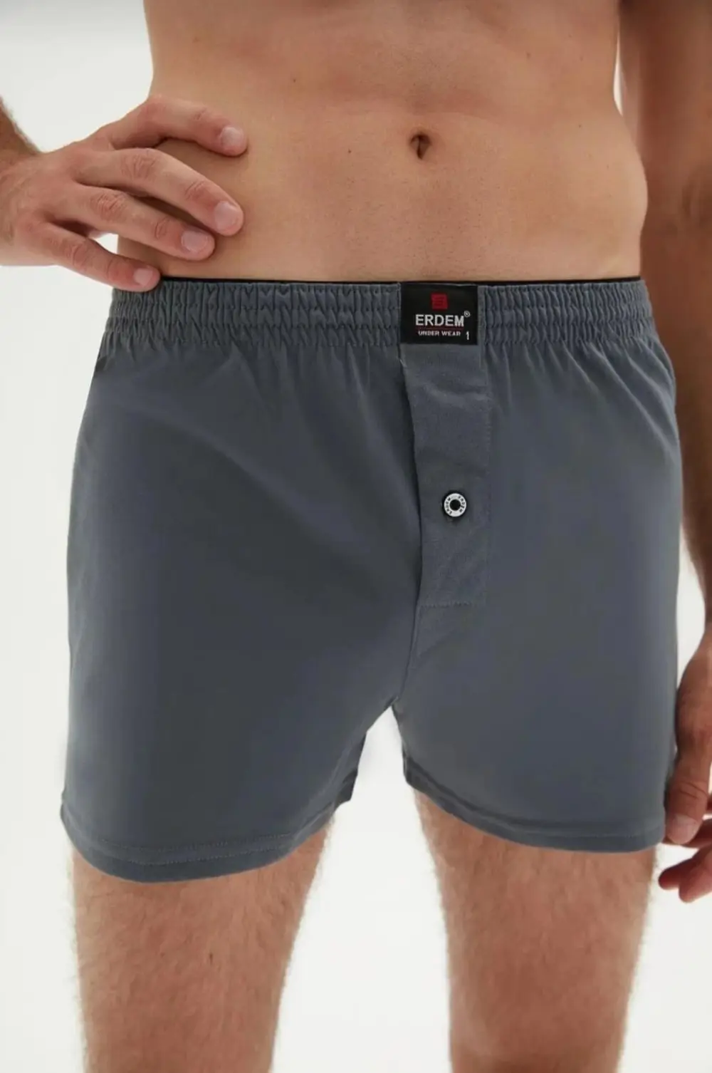 ERDEM 1400 ERKEK PENYE DÜZ RENK BOXER TEKLİ ERDEM 1400 ERKEK PENYE DÜZ RENK BOXER TEKLİ