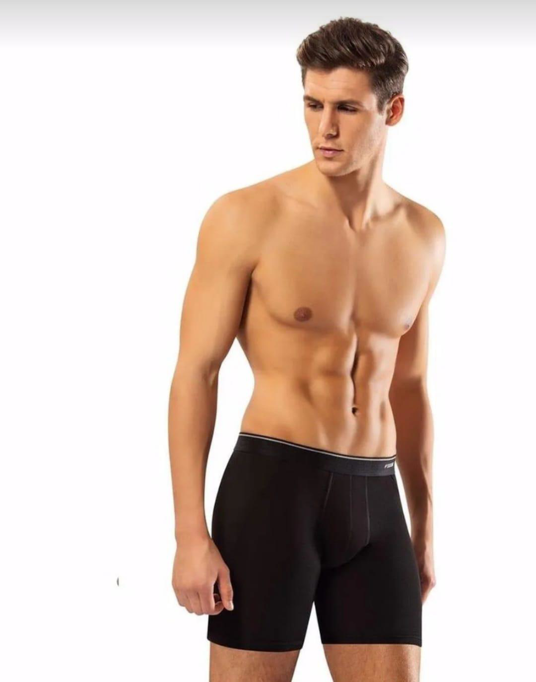 ERDEM 1470 ERKEK LİKRALI UZUN BOXER 10 ADET