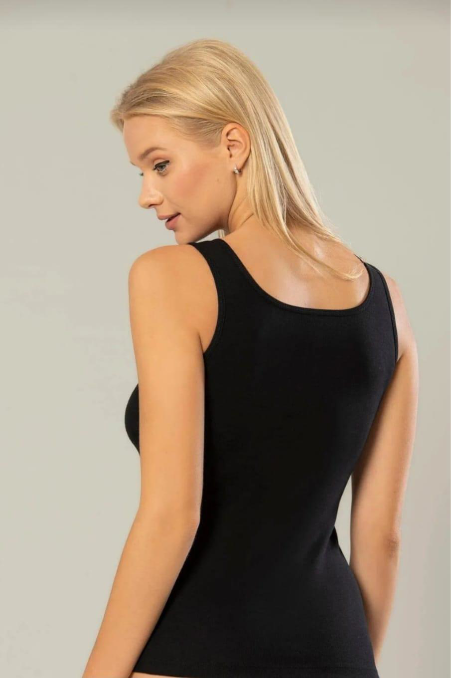 ERDEM 2105 KADIN KALIN ASKILI RİBANA ATLET 3 ADET