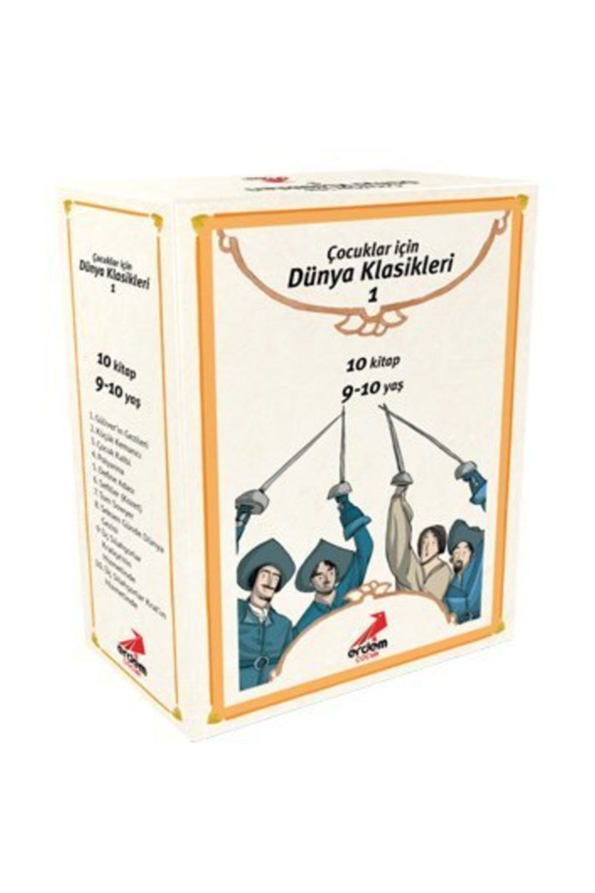 Erdem Çocuk Erdem 5. 6. 7. 8. Sınıflar İçin Dünya Çocuk Klasikleri 1 (10 Kita