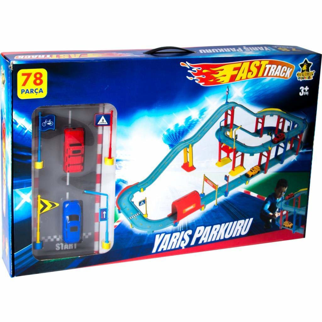 Erdem Oyuncak Erdem Er-Ft01 Fast Track Büyük Yariş Parkuru 78 Parça