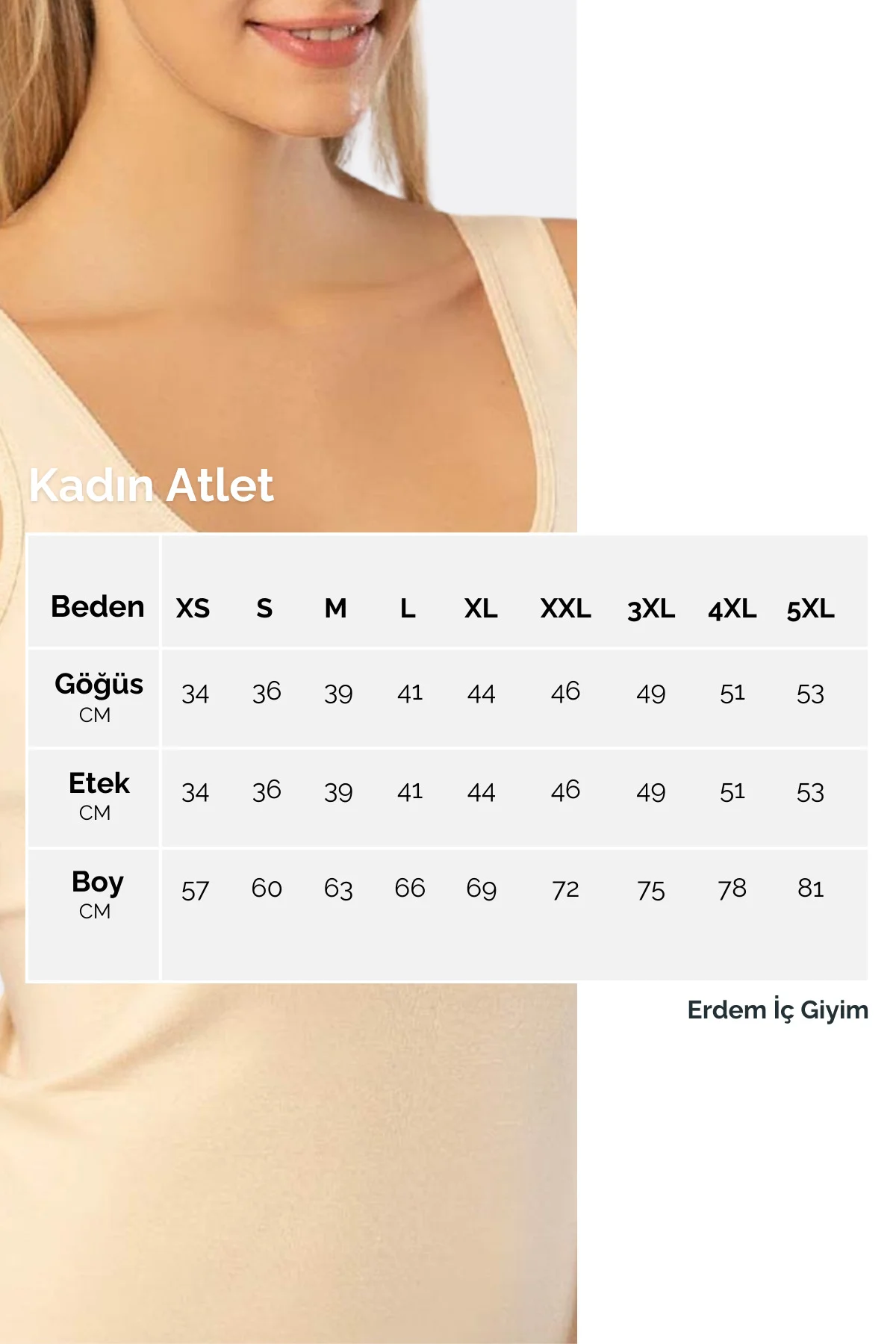 Erdem Ten Ayarlanabilir Askılı Kancalı Body 2403
