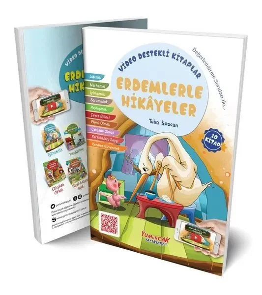 Erdemlerle Hikayeler - 10 Kitap Takım Erdemlerle Hikayeler - 10 Kitap Takım