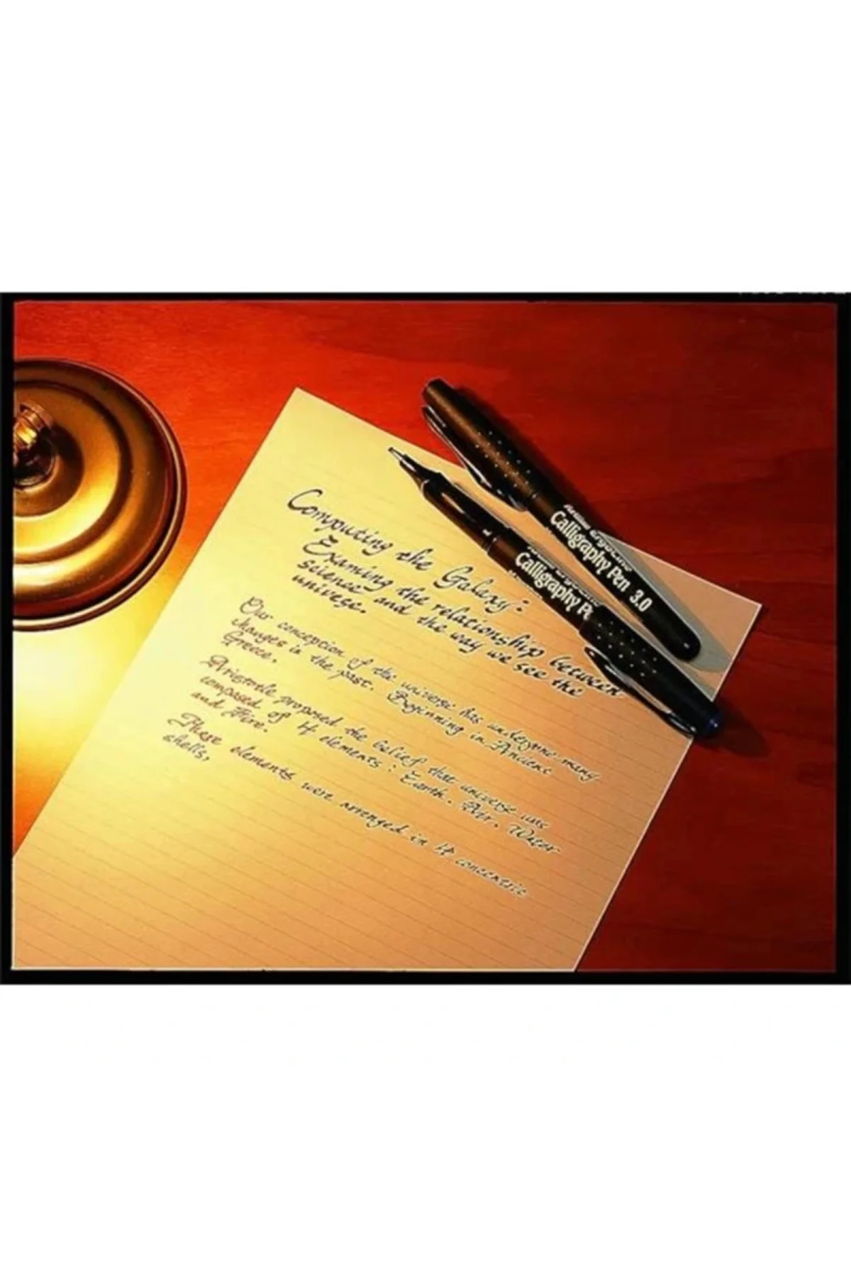 Ergoline Calligraphy Pen 2.0 Kaligrafi Kalemi, 2.0 mm, Siyah