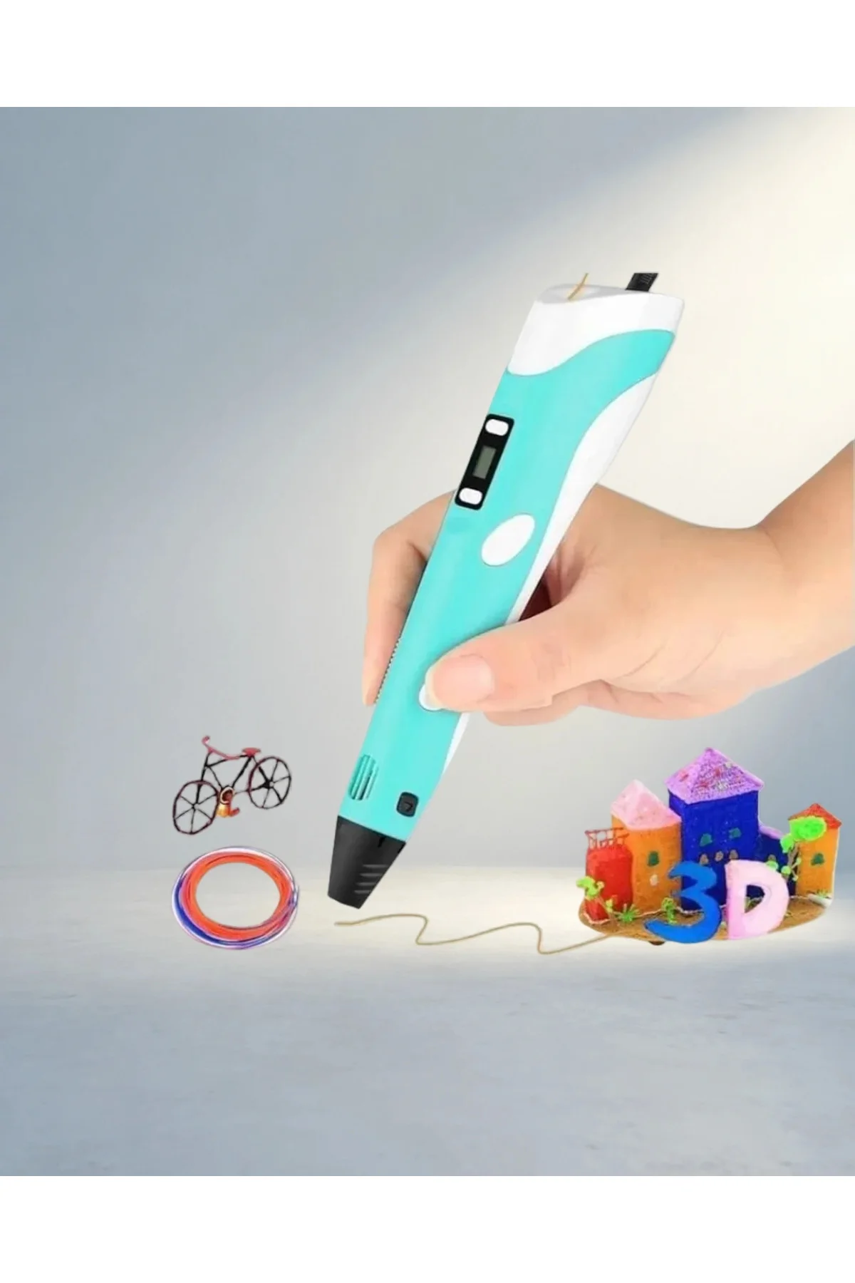 Ergonomik 3D Yazıcı Kalem Abs Pla Filament Uyumlu Ergonomik 3D Yazıcı Kalem Abs Pla Filament Uyumlu