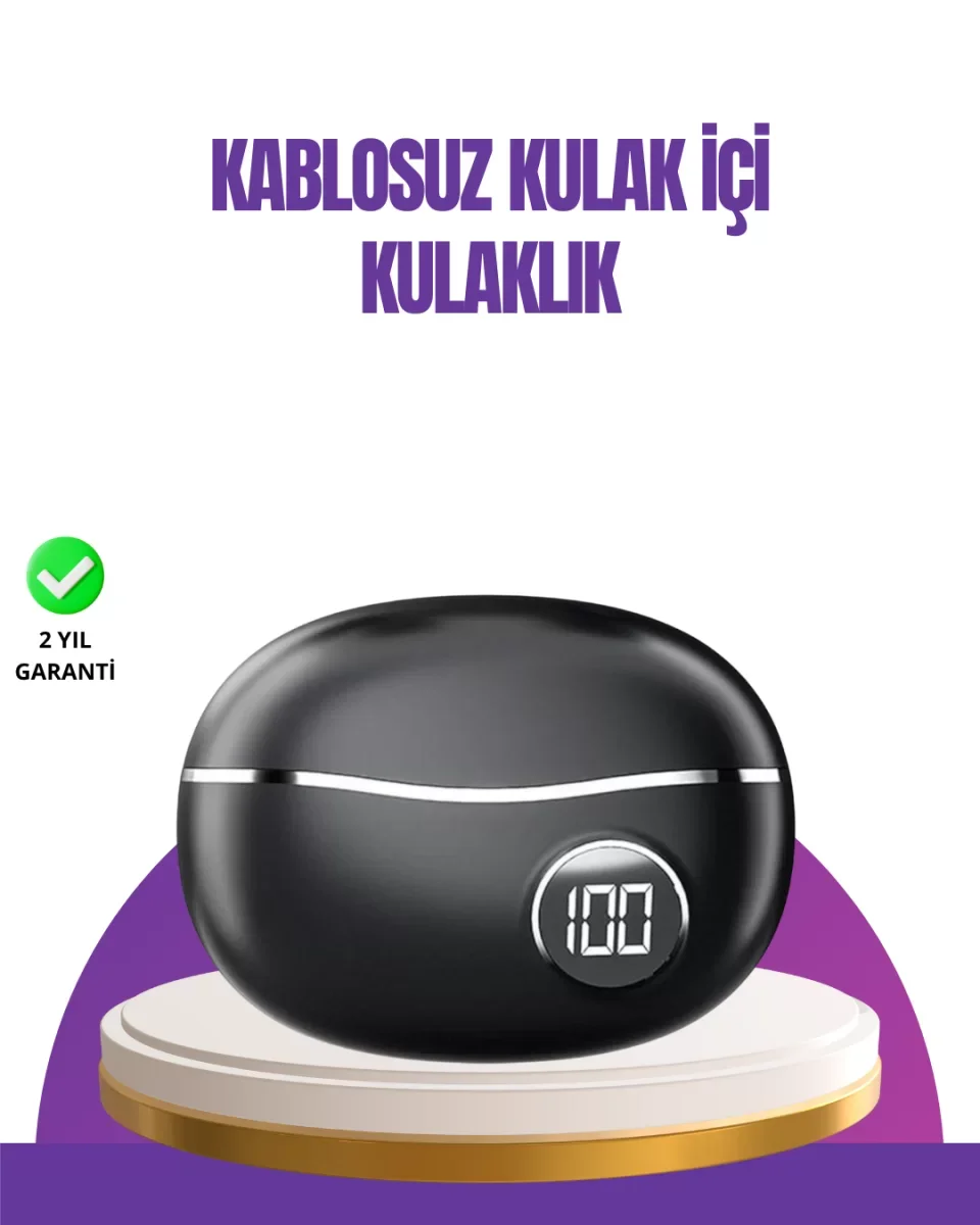 Ergonomik Açık Kulak Bluetooth Kulaklık – Hafif, Şık ve Düşük Gec