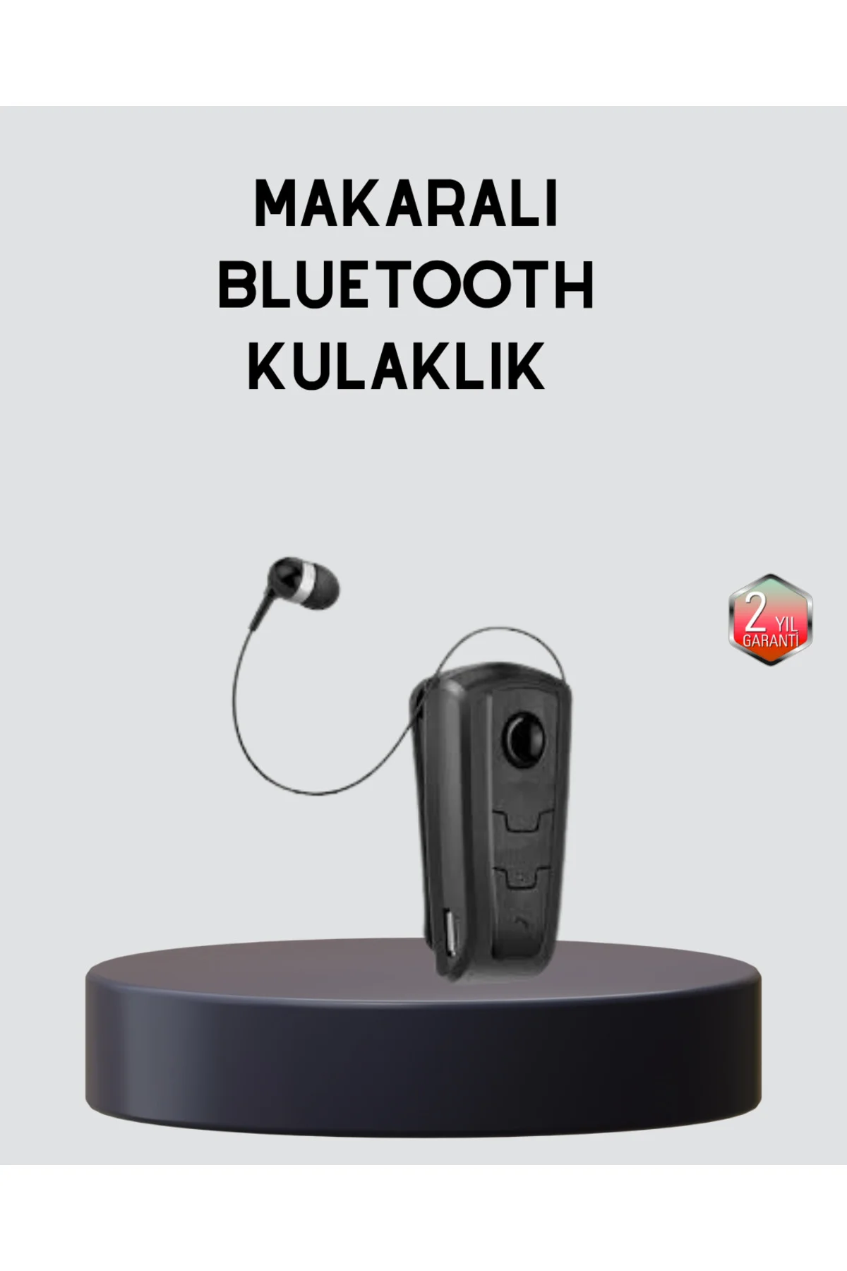Ergonomik Bluetooth Kulaklık – 8 Saat Konuşma Gürültü Azaltıcı Mikrofon