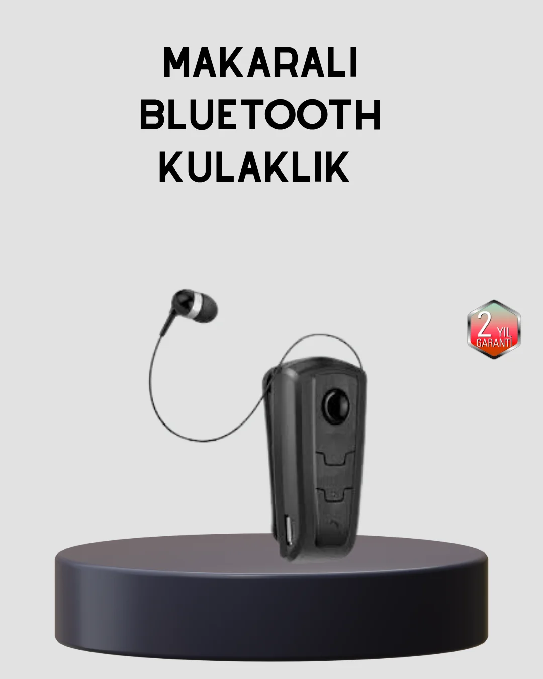 Ergonomik Bluetooth Kulaklık – 8 Saat Konuşma, Gürültü Azaltıcı M