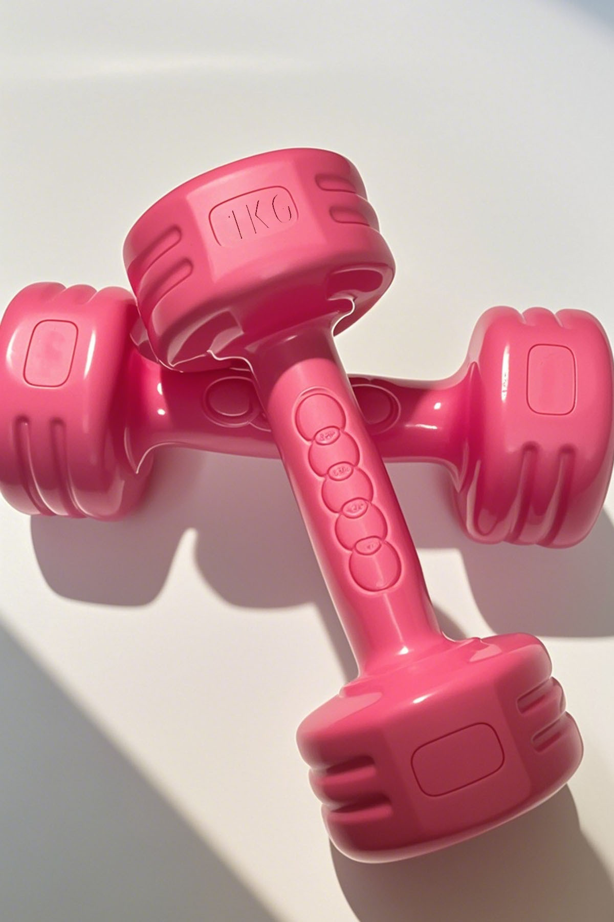 Jet Ergonomik Dambıl 1 Kg X 2 Adet Yeni Model Plastik Dambıl Seti Fit