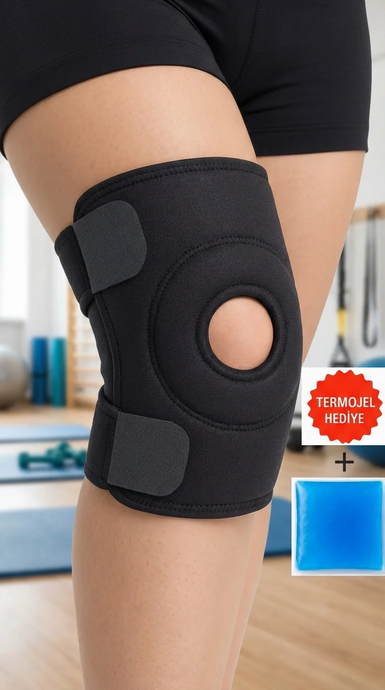 Ergonomik Destekli Spor Diz Korsesi Menisküs Ağrısı İçin