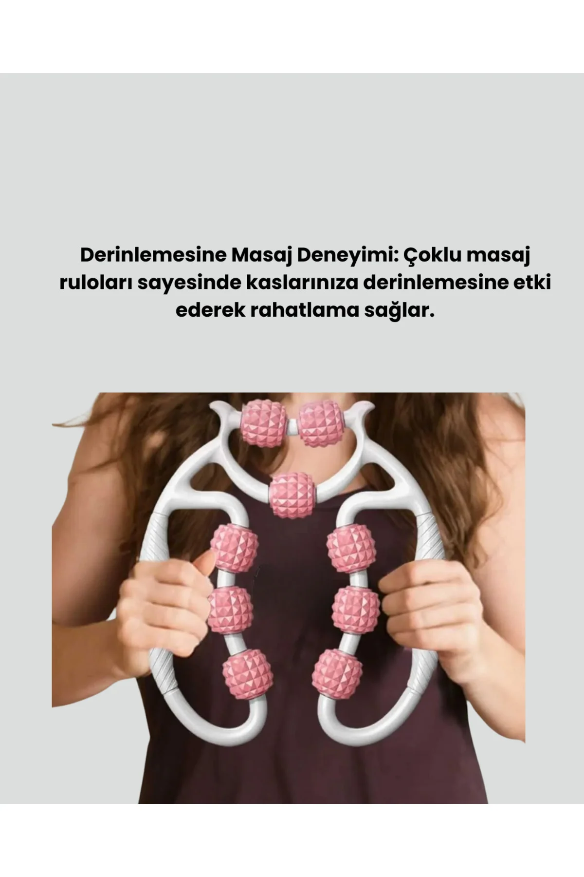 Ergonomik Kas Gevşetici Masaj Halkası Taşınabilir