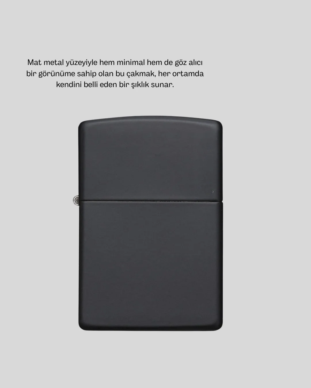 Ergonomik Metal Çakmak Mat Kaplamalı ve Şık Tasarımlı Aksesuar Fiyatı, Yorumları ve Özellikleri