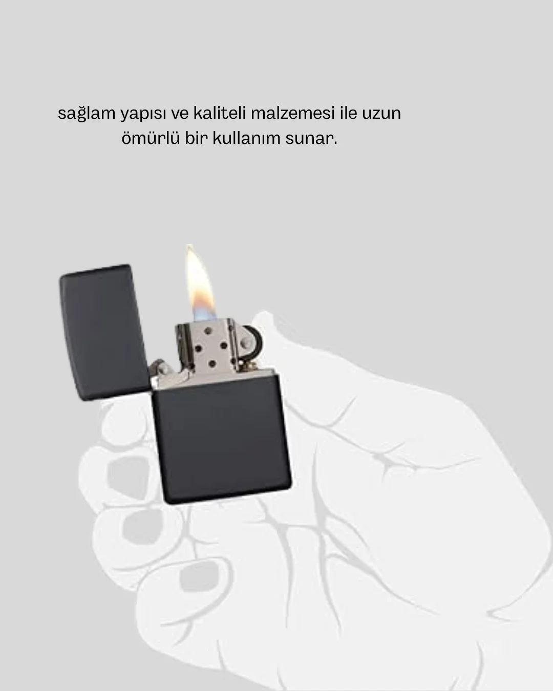 Ergonomik Metal Çakmak Mat Kaplamalı ve Şık Tasarımlı Aksesuar Fiyatı, Yorumları ve Özellikleri