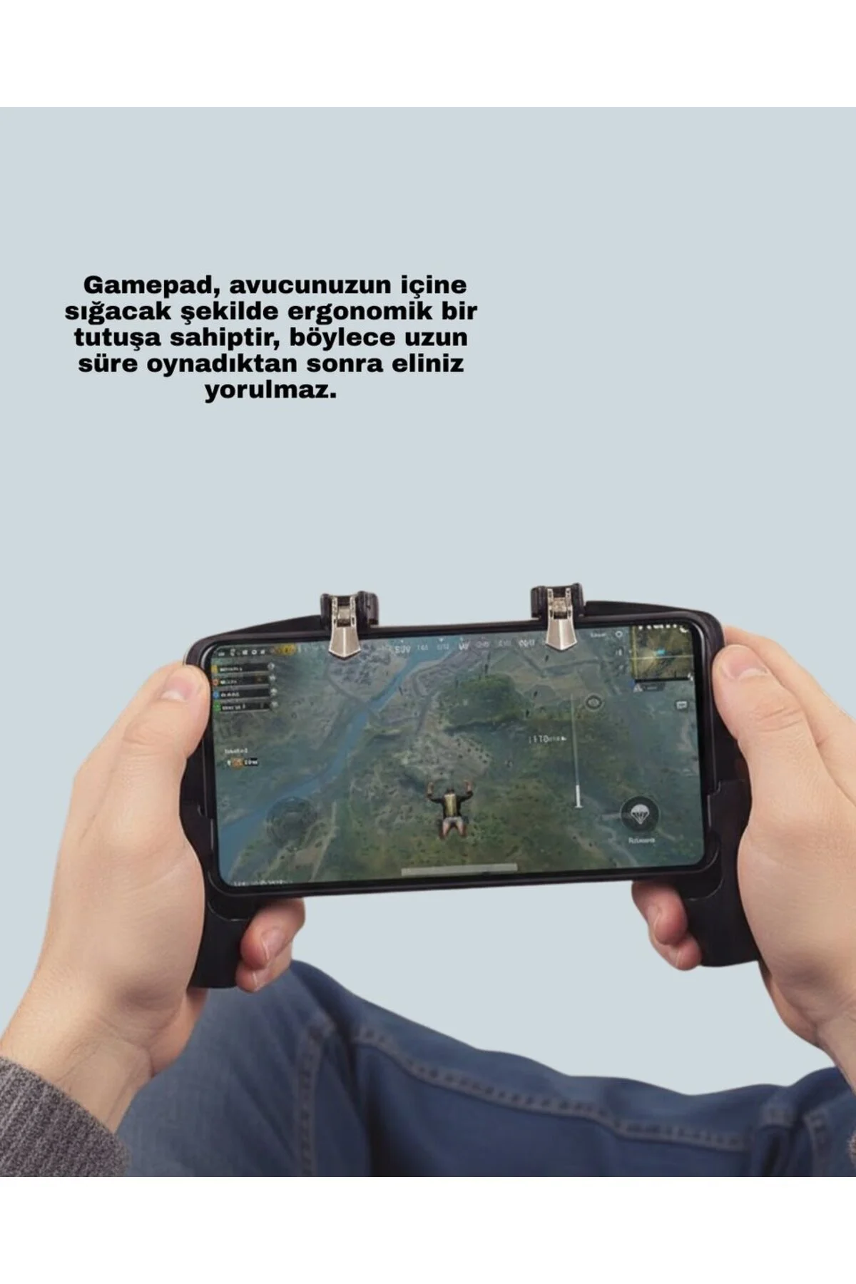Ergonomik Mobil Oyun Gamepad Tutucu - korbx7471-3666