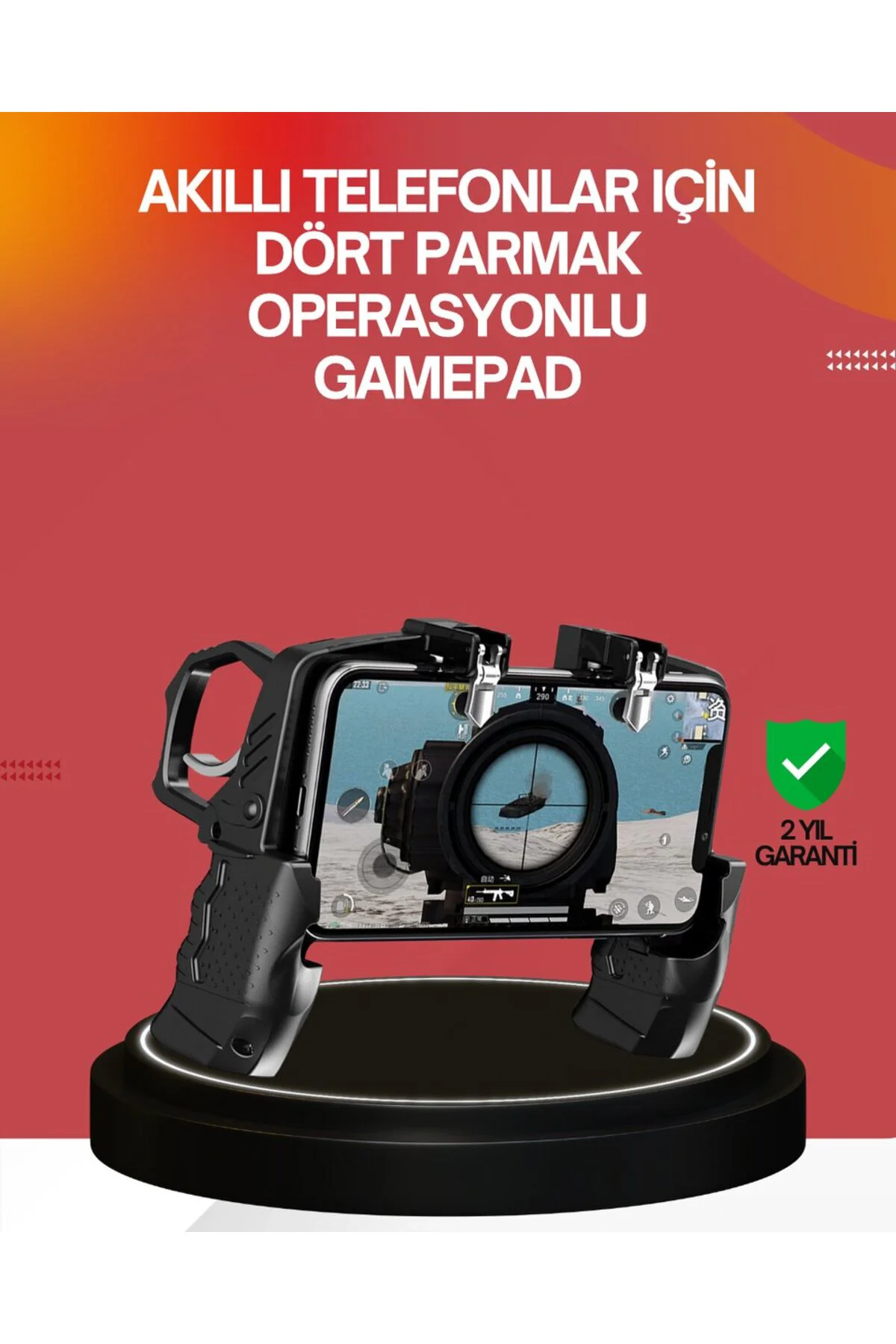 Ergonomik Mobil Oyun Gamepad Tutucu - korbx7471-3666
