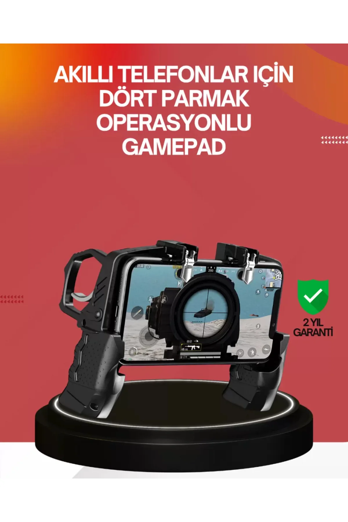 Ergonomik Mobil Oyun Gamepad Tutucu