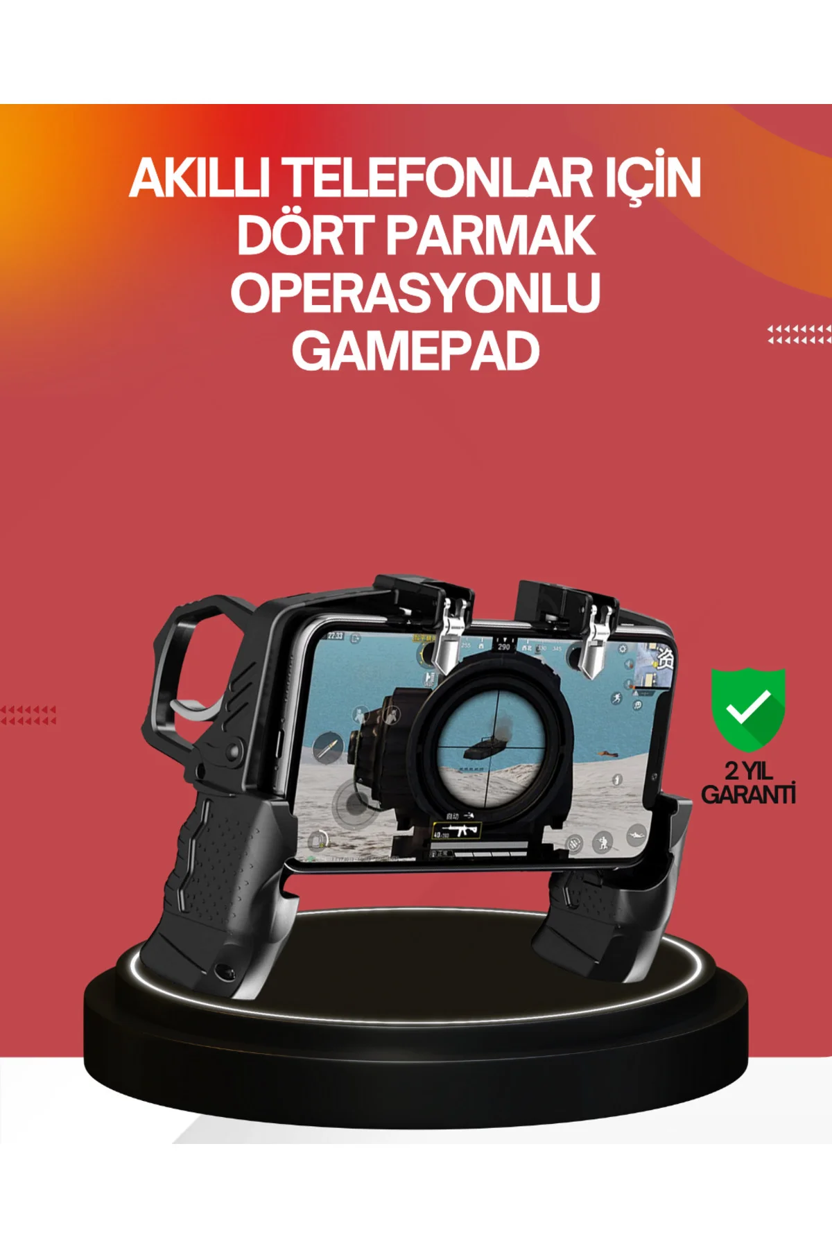 Ergonomik Mobil Oyun Gamepad Tutucu Çok Renkli