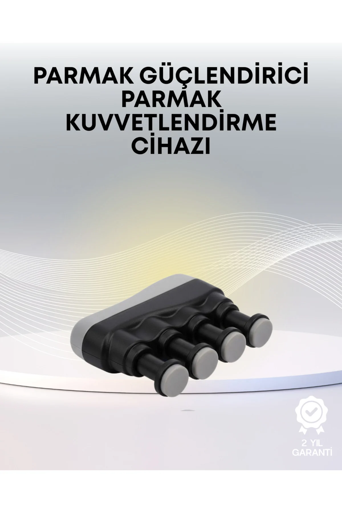 Ergonomik Parmak Egzersiz Aleti El ve Bilek Güçlendirici