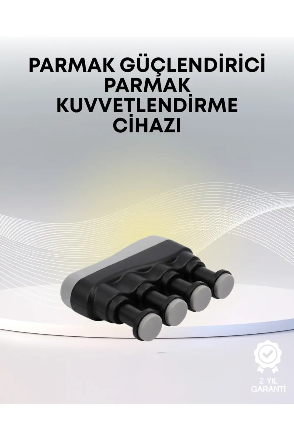 Ergonomik Parmak Egzersiz Aleti El ve Bilek Güçlendirici