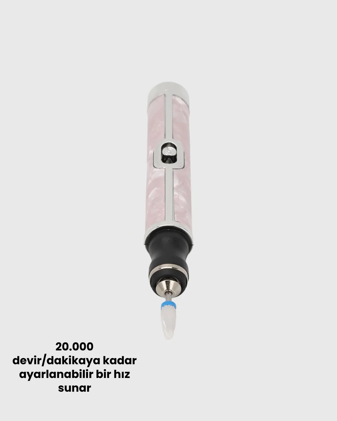 Ergonomik Saplı 20.000 RPM Hız Kontrollü Manikür Pedikür Makinesi Ergonomik Saplı 20.000 RPM Hız Kontrollü Manikür Pedikür Makinesi
