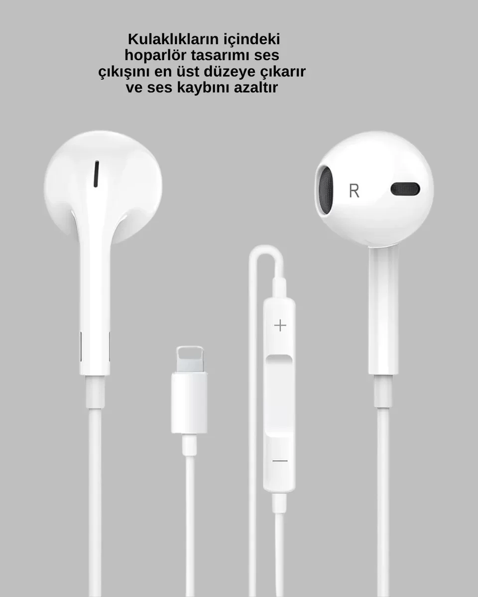 Ergonomik Tasarım Stereo Ses Performanslı Kablolu Kulaklık - Yeni Nesil Ses Deneyimi