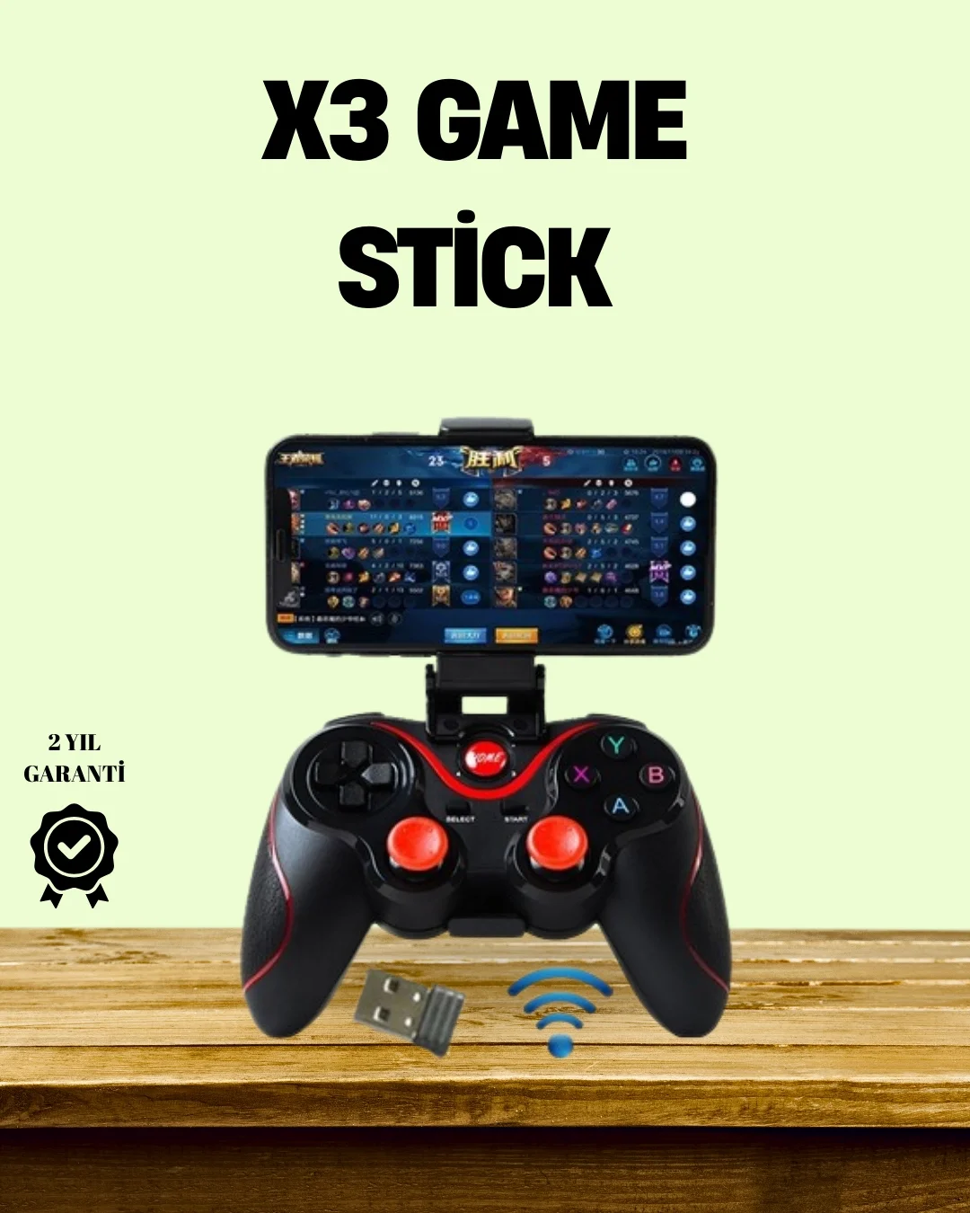 Ergonomik Tasarımlı Şarjlı Kablosuz Gamepad Fiyatı, Yorumları ve Özellikleri
