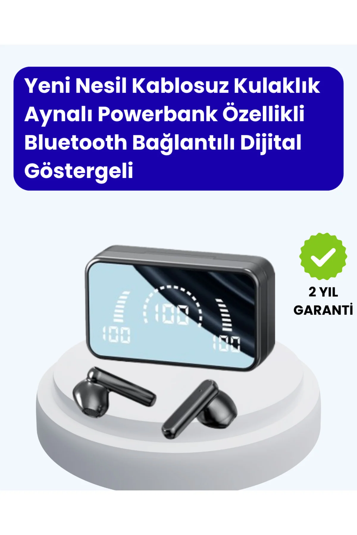 Ergonomik Tasarımlı Dokunmatik Bluetooth Kulaklık – HD Ses Perfor